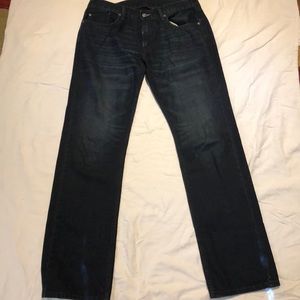 Levi’s 559 dark indigo 34x36. Great condition.